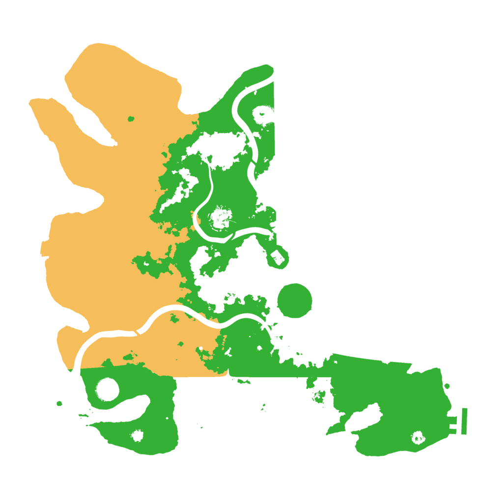 Biome Rust Map: Procedural Map, Size: 3850, Seed: 356041472