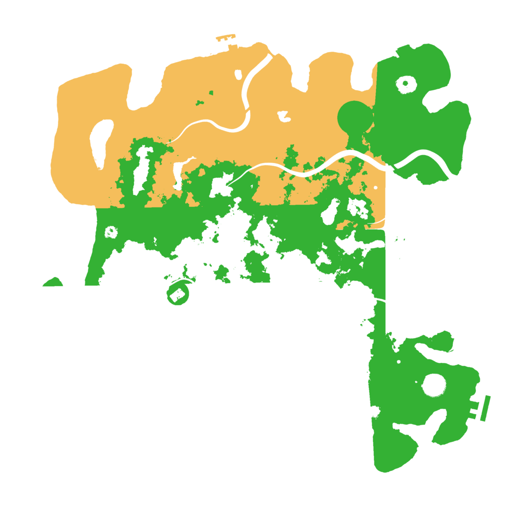 Biome Rust Map: Procedural Map, Size: 4000, Seed: 986789345