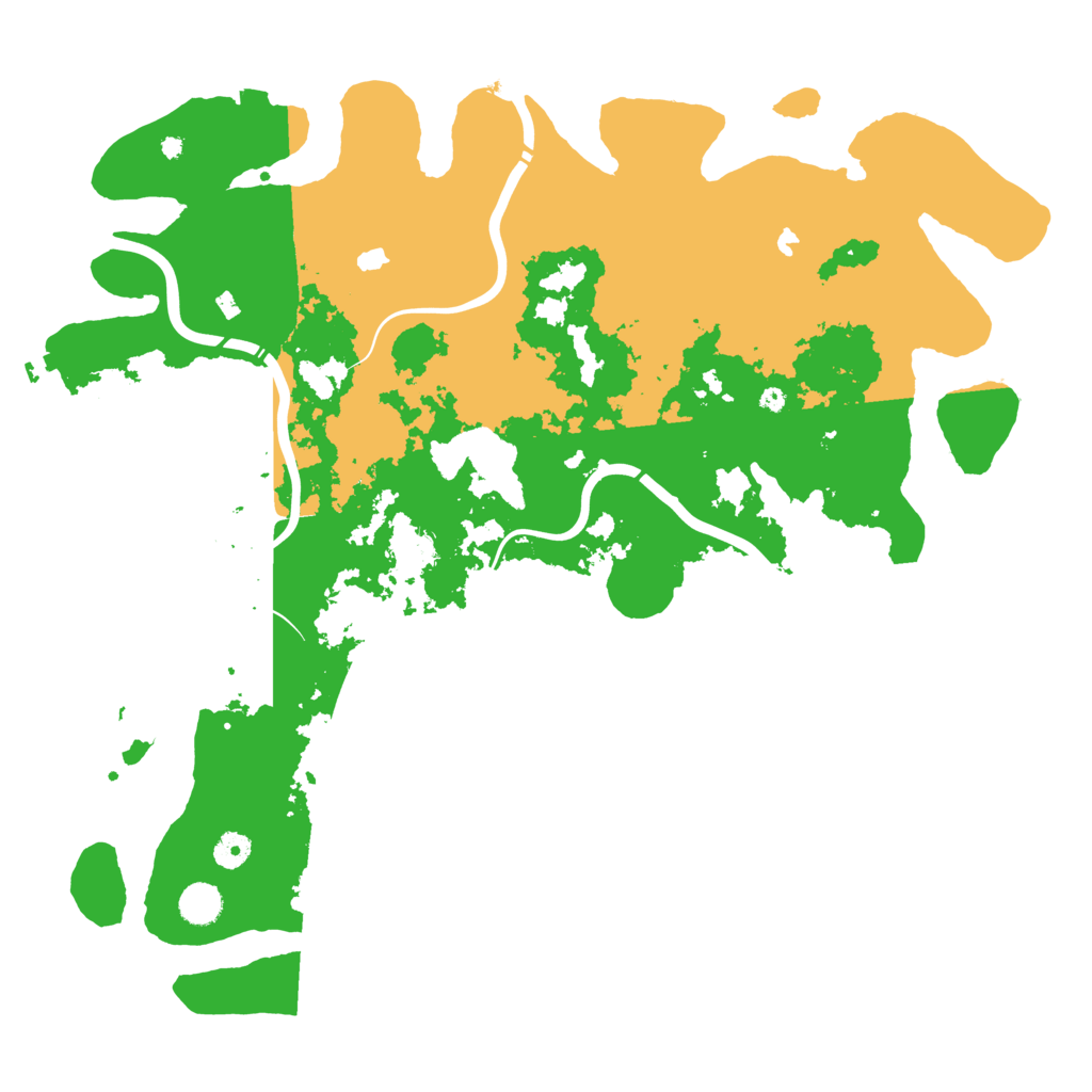 Biome Rust Map: Procedural Map, Size: 4500, Seed: 1011408690