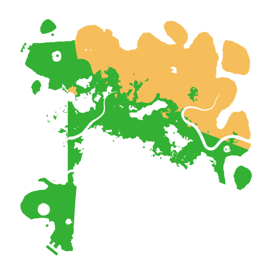 Biome Rust Map: Procedural Map, Size: 4000, Seed: 56987632