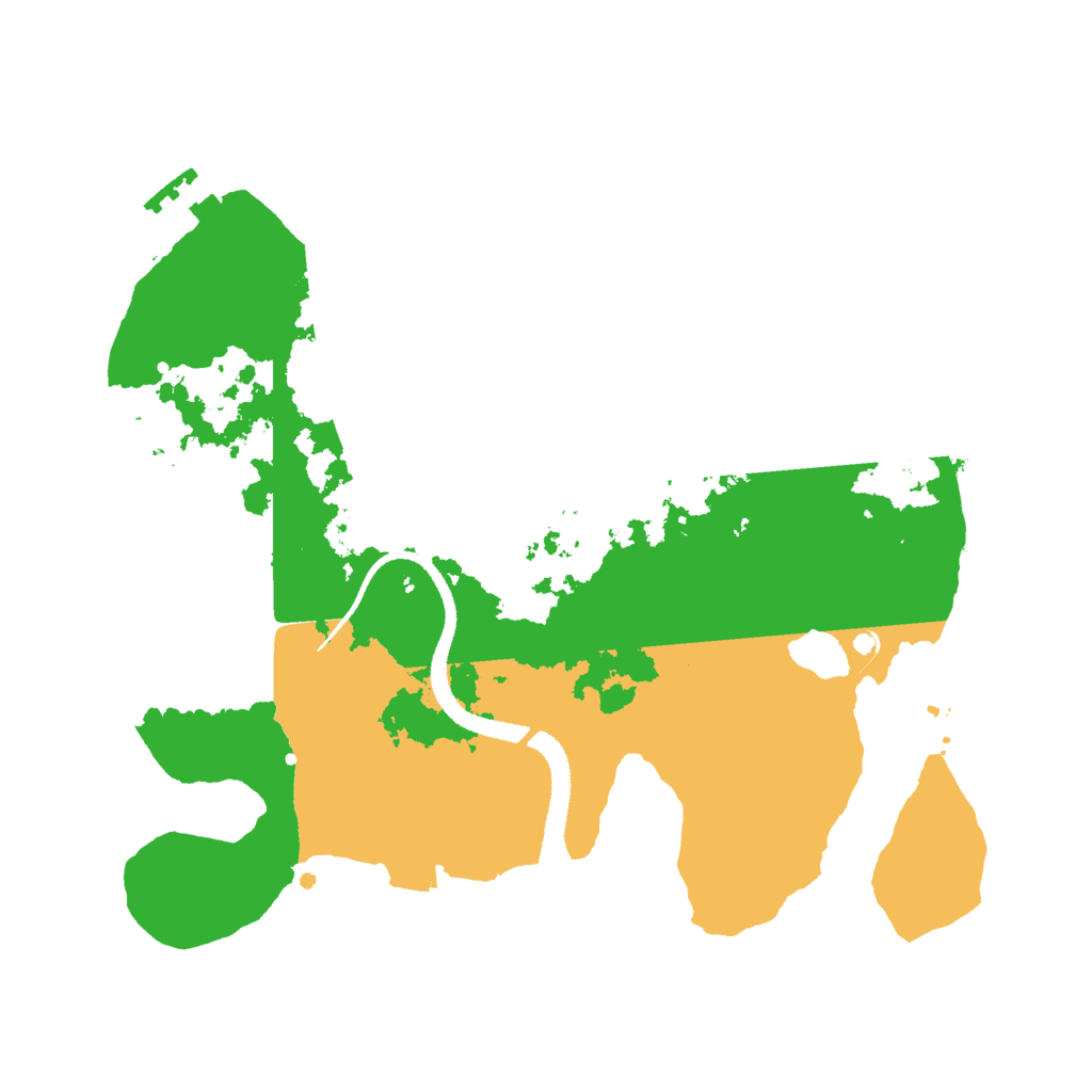Biome Rust Map: Procedural Map, Size: 2700, Seed: 1785153700