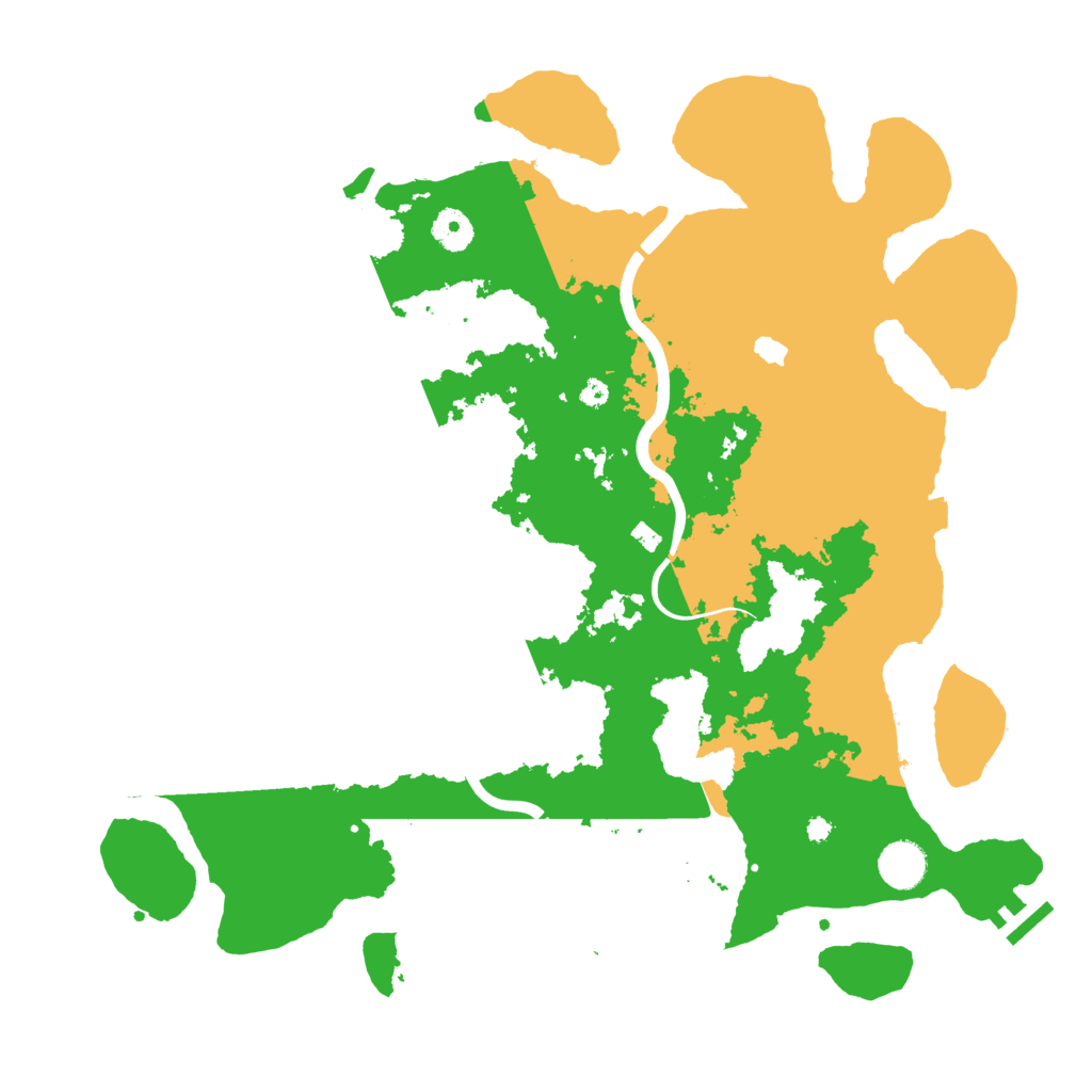 Biome Rust Map: Procedural Map, Size: 4000, Seed: 345346