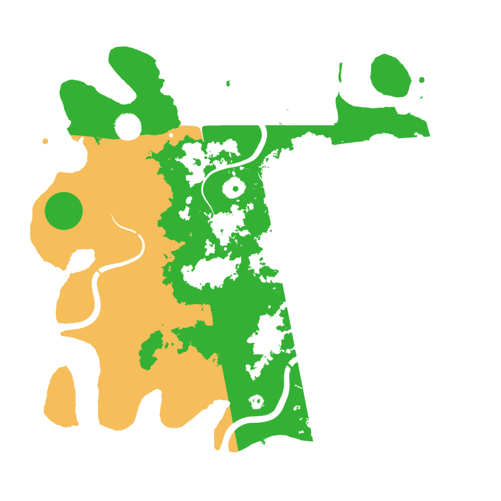 Biome Rust Map: Procedural Map, Size: 3500, Seed: 1115678895