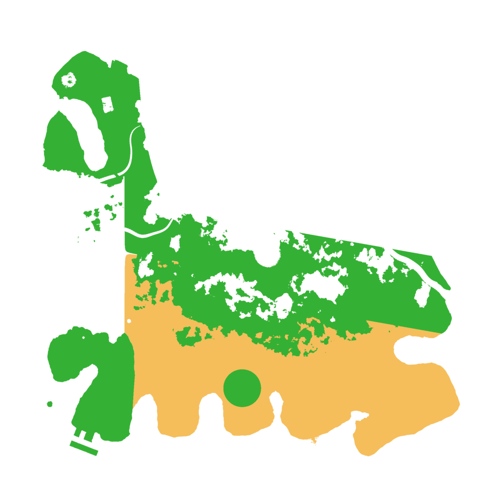Biome Rust Map: Procedural Map, Size: 3500, Seed: 1547487420