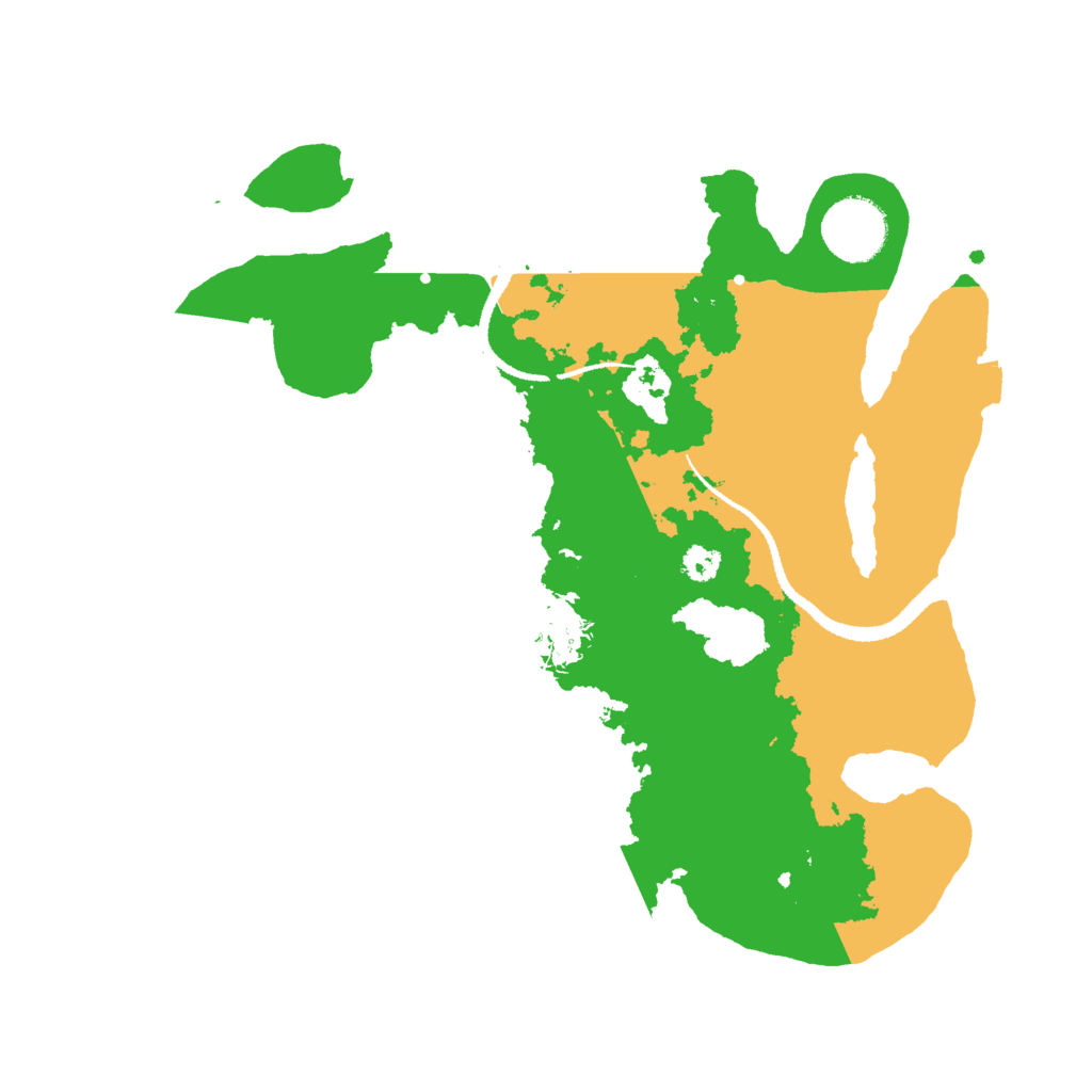 Biome Rust Map: Procedural Map, Size: 3000, Seed: 720139404