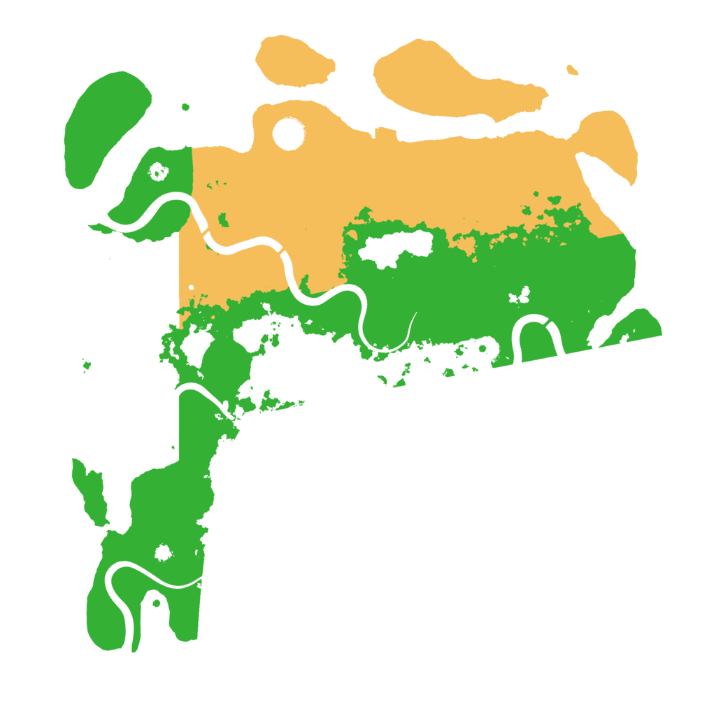 Biome Rust Map: Procedural Map, Size: 3900, Seed: 209269136