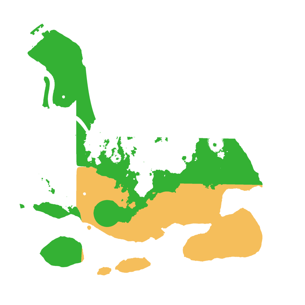 Biome Rust Map: Procedural Map, Size: 3000, Seed: 22055