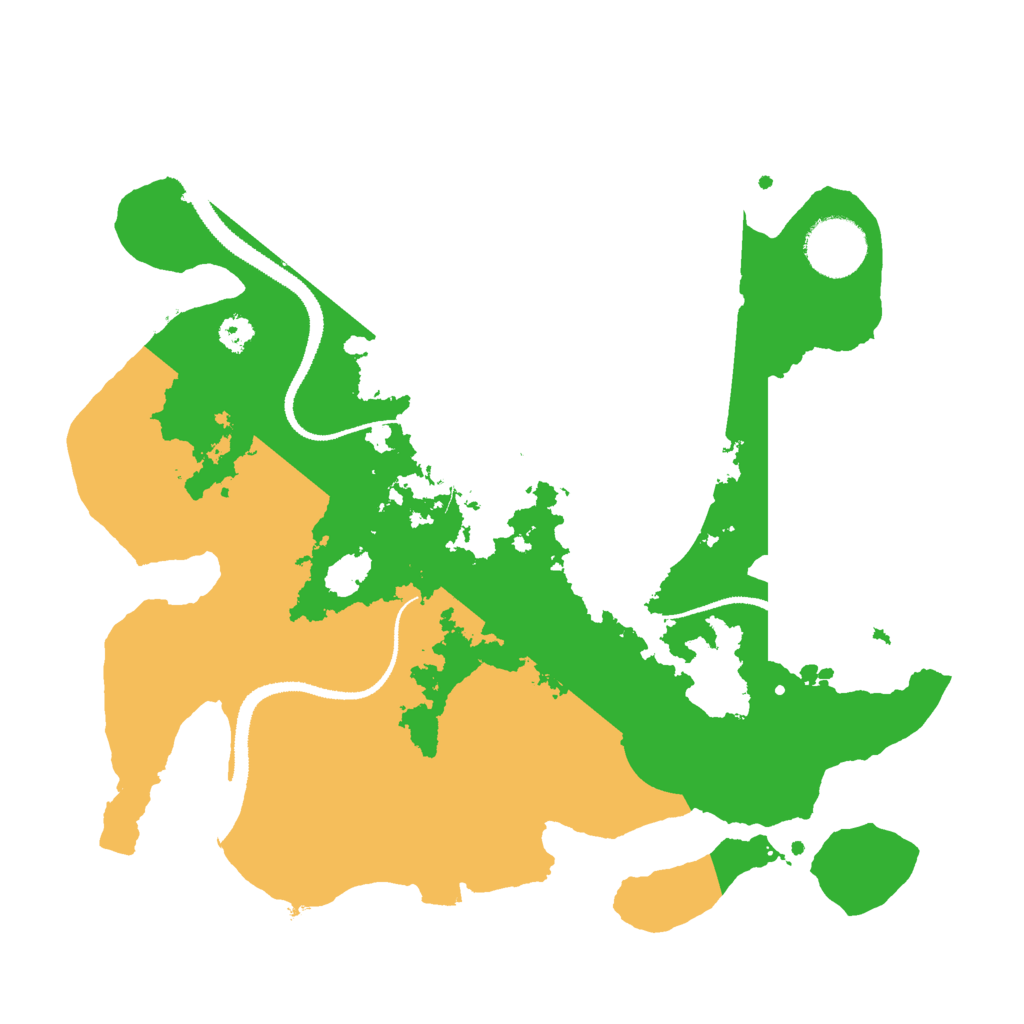 Biome Rust Map: Procedural Map, Size: 3000, Seed: 1761302602