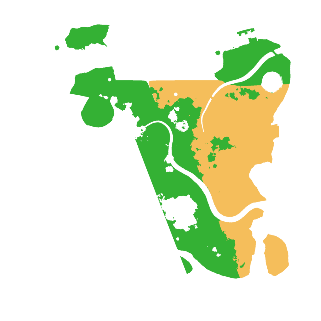 Biome Rust Map: Procedural Map, Size: 2800, Seed: 1831570620