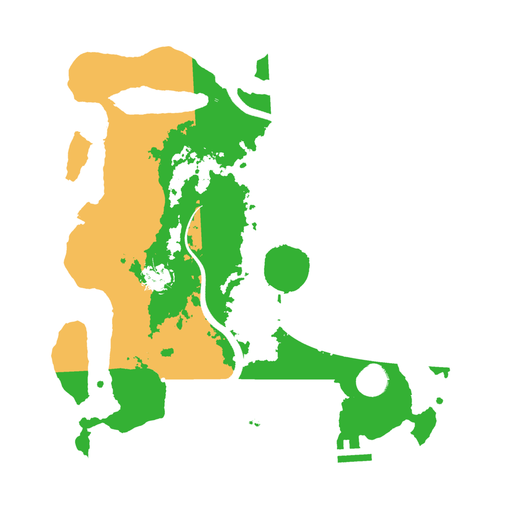 Biome Rust Map: Procedural Map, Size: 3000, Seed: 1969207416