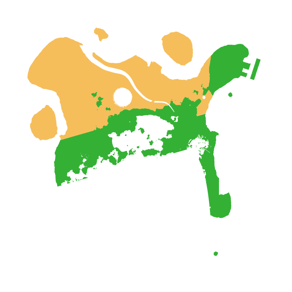 Biome Rust Map: Procedural Map, Size: 2750, Seed: 5827312