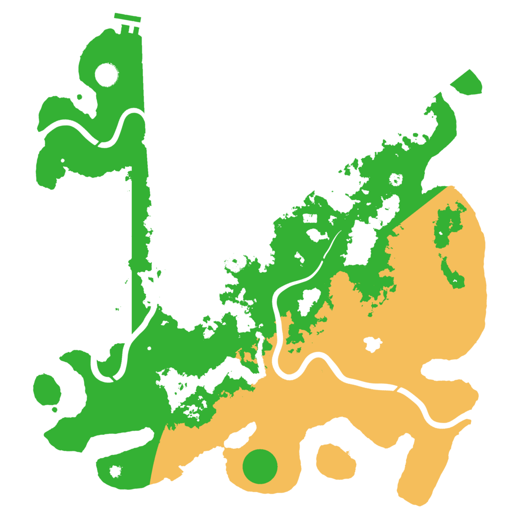 Biome Rust Map: Procedural Map, Size: 4000, Seed: 772690033