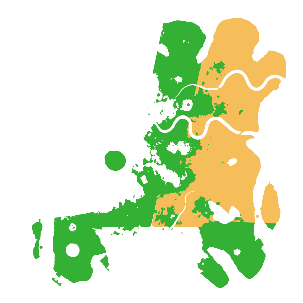 Biome Rust Map: Procedural Map, Size: 4000, Seed: 32354