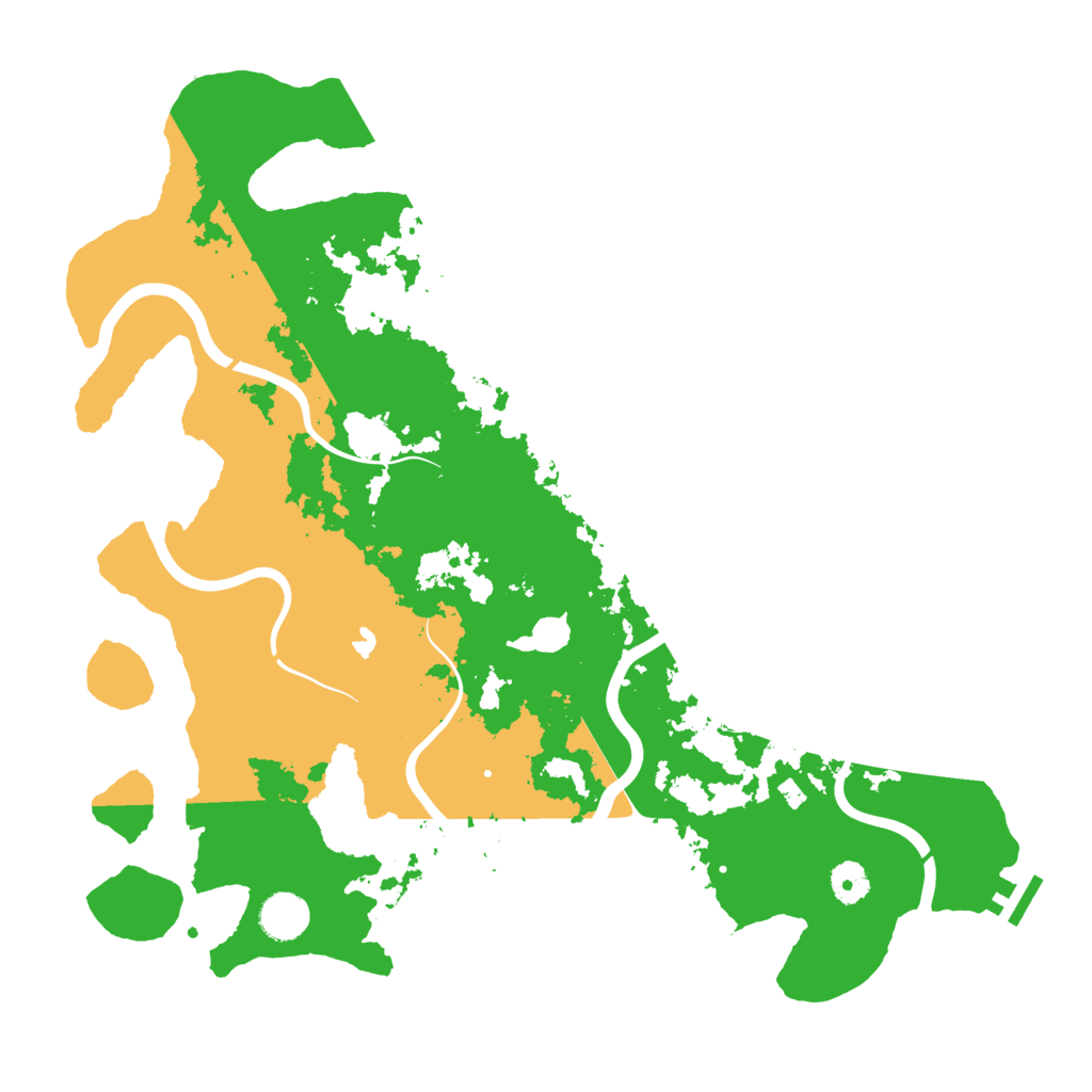 Biome Rust Map: Procedural Map, Size: 4096, Seed: 123