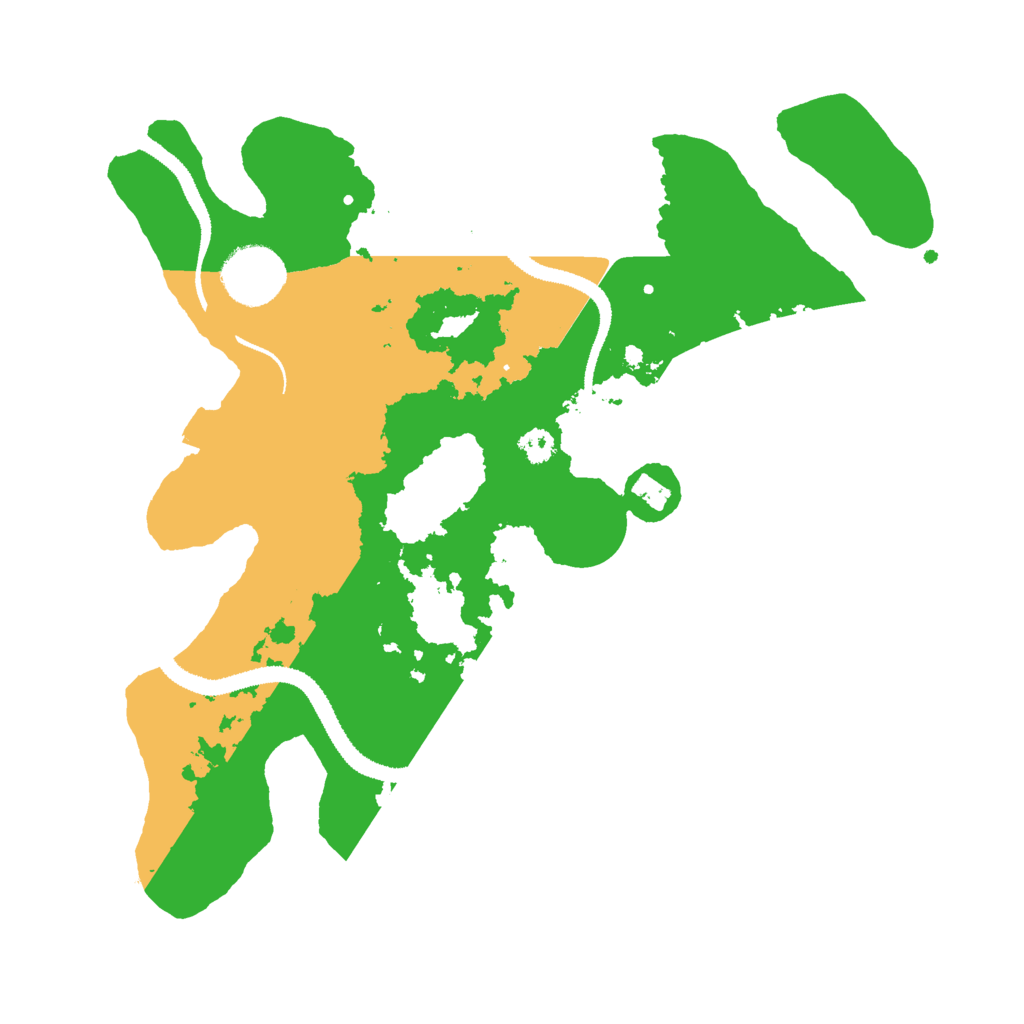 Biome Rust Map: Procedural Map, Size: 3000, Seed: 19406