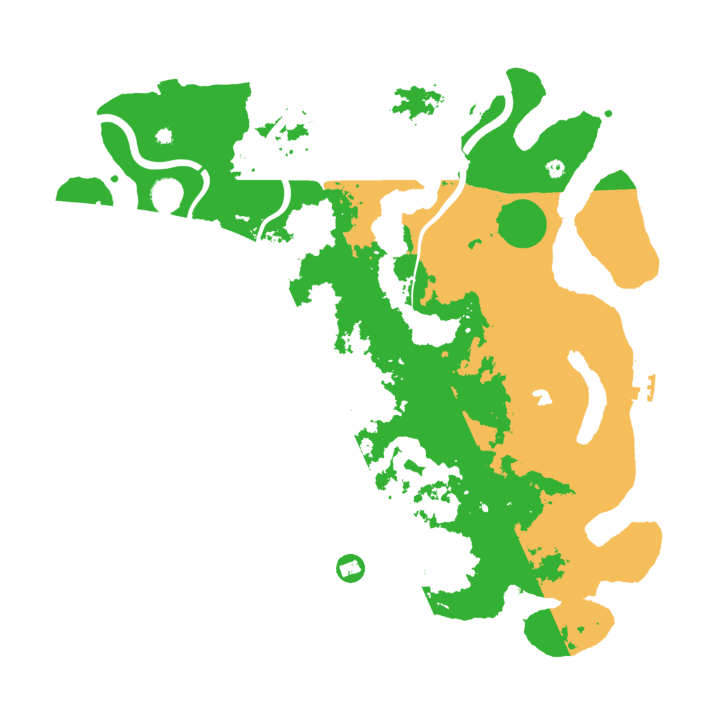 Biome Rust Map: Procedural Map, Size: 4000, Seed: 20001030