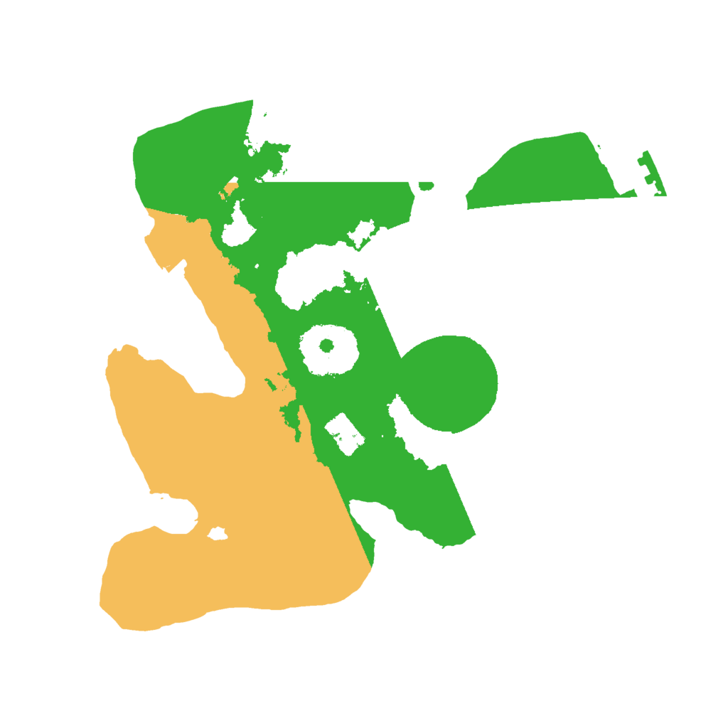 Biome Rust Map: Procedural Map, Size: 2000, Seed: 1706861674