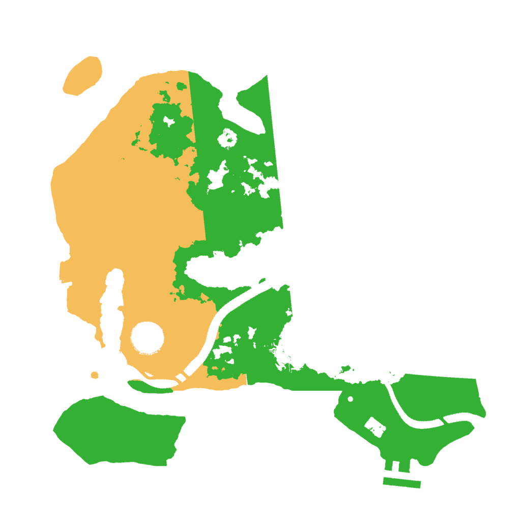 Biome Rust Map: Procedural Map, Size: 2800, Seed: 712984