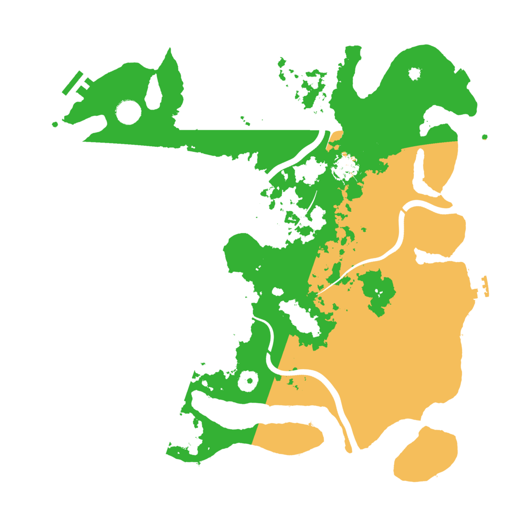 Biome Rust Map: Procedural Map, Size: 3750, Seed: 6236425