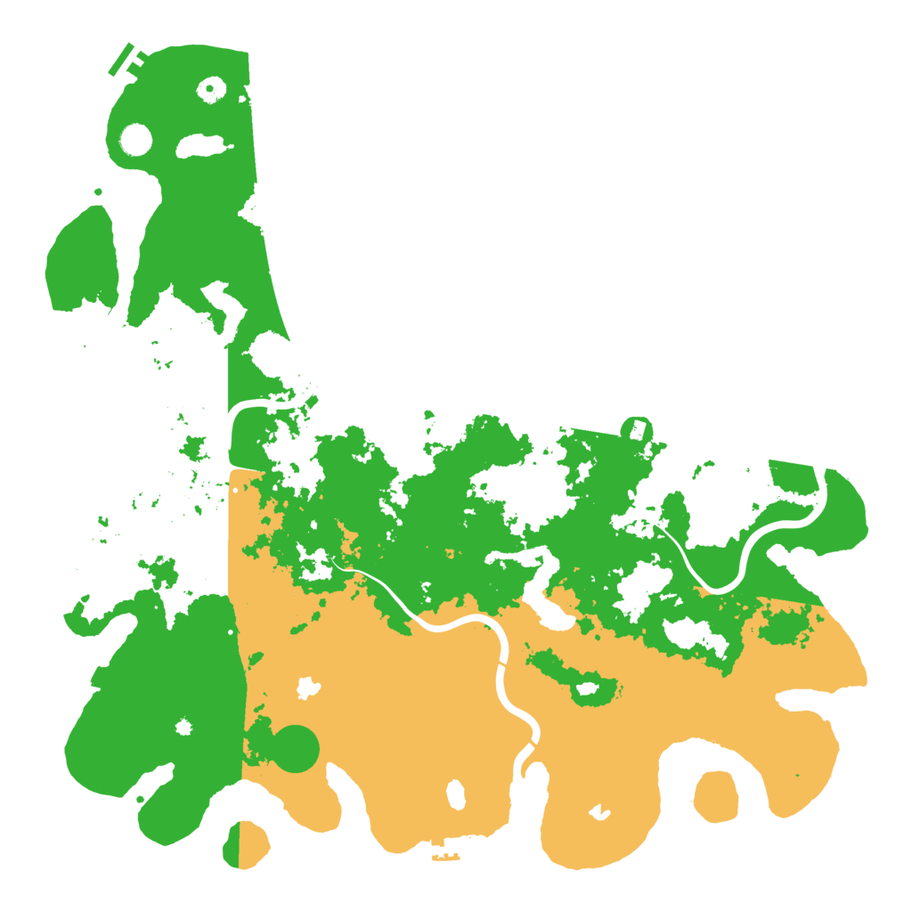 Biome Rust Map: Procedural Map, Size: 5000, Seed: 1743824231