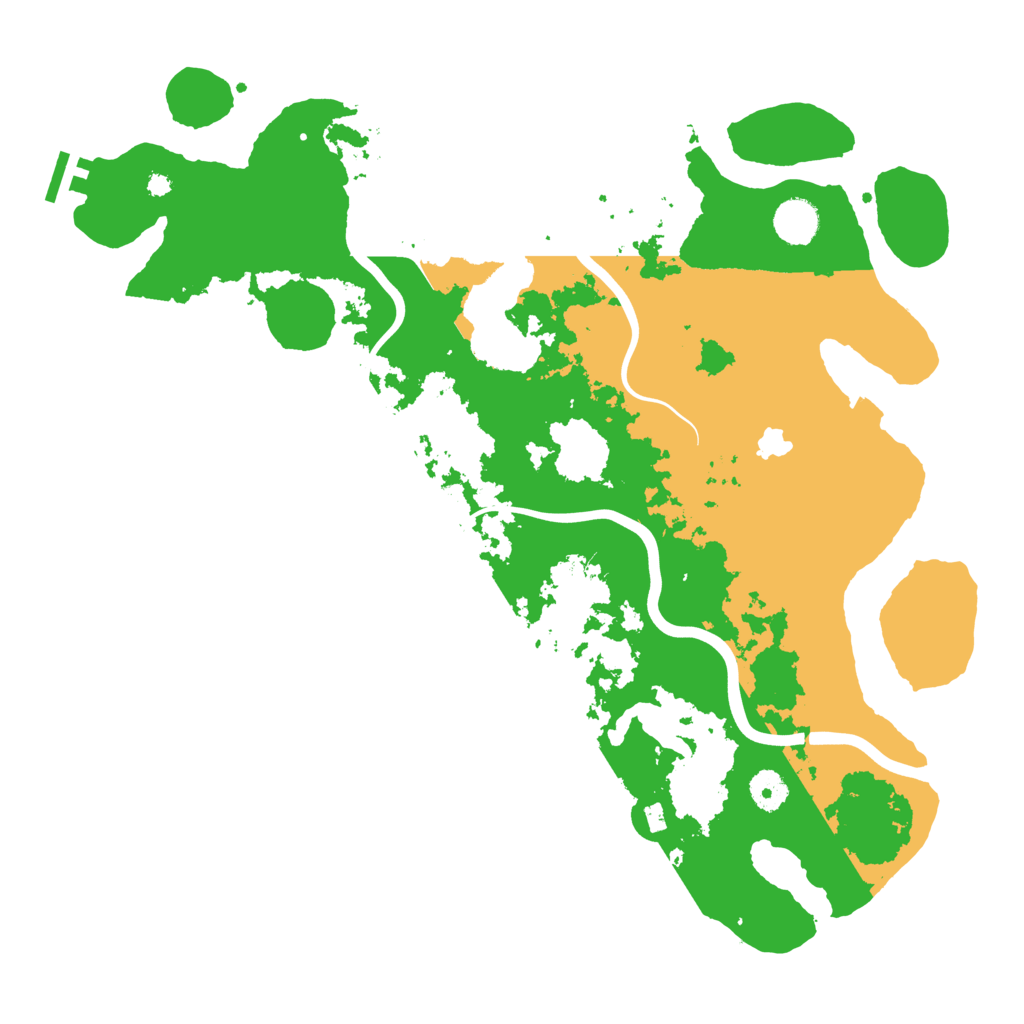 Biome Rust Map: Procedural Map, Size: 4000, Seed: 16546760