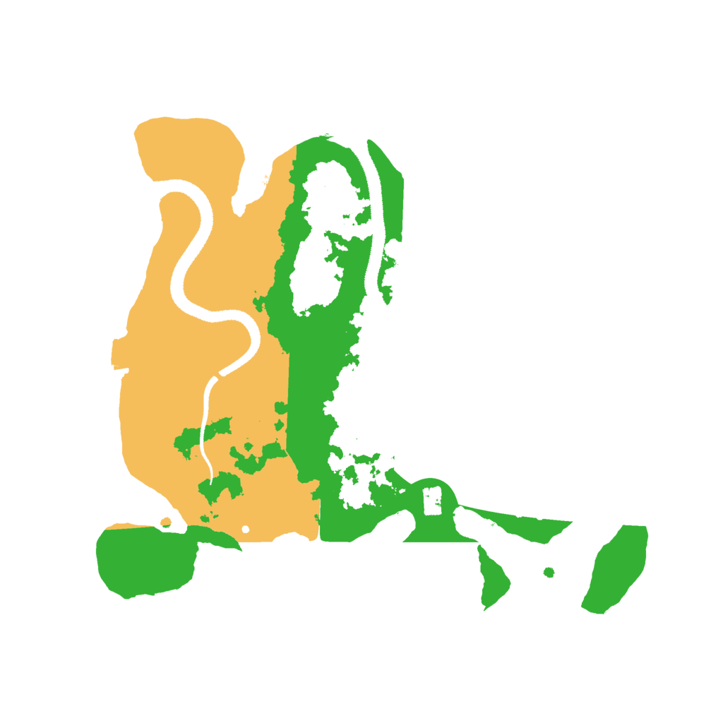 Biome Rust Map: Procedural Map, Size: 2750, Seed: 2500