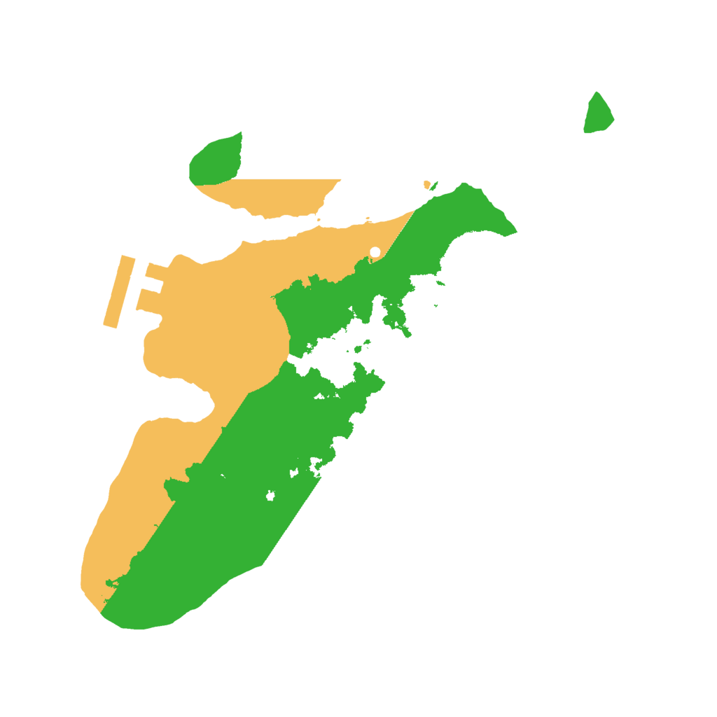 Biome Rust Map: Procedural Map, Size: 2000, Seed: 98475913