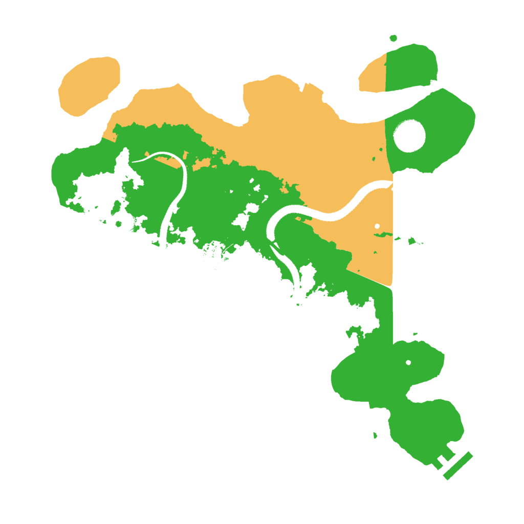 Biome Rust Map: Procedural Map, Size: 3000, Seed: 1828876755