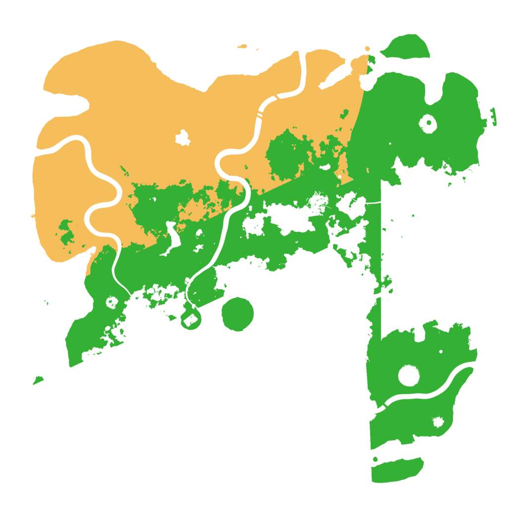Biome Rust Map: Procedural Map, Size: 4250, Seed: 1833