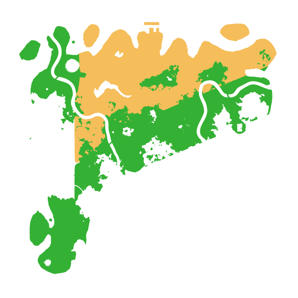 Biome Rust Map: Procedural Map, Size: 4000, Seed: 104268708
