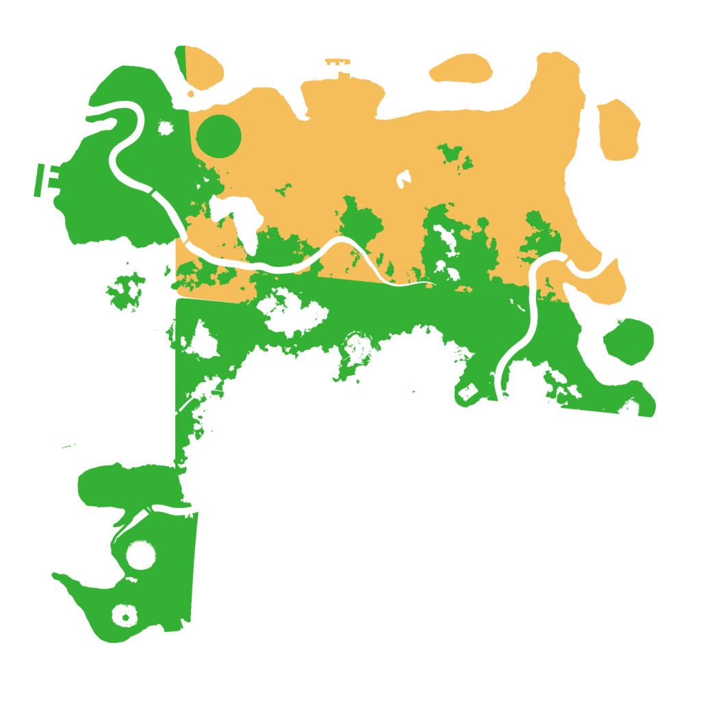 Biome Rust Map: Procedural Map, Size: 4250, Seed: 59872054