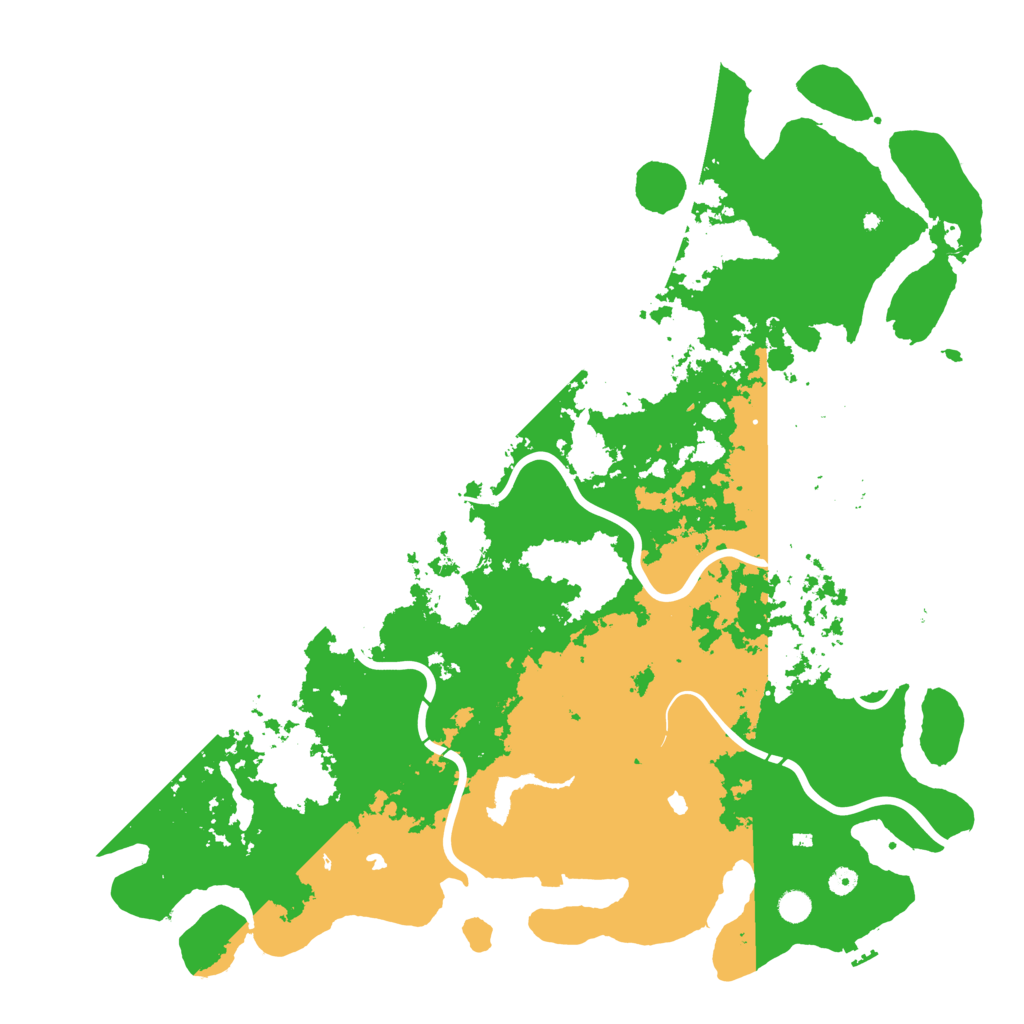 Biome Rust Map: Procedural Map, Size: 5500, Seed: 69696767