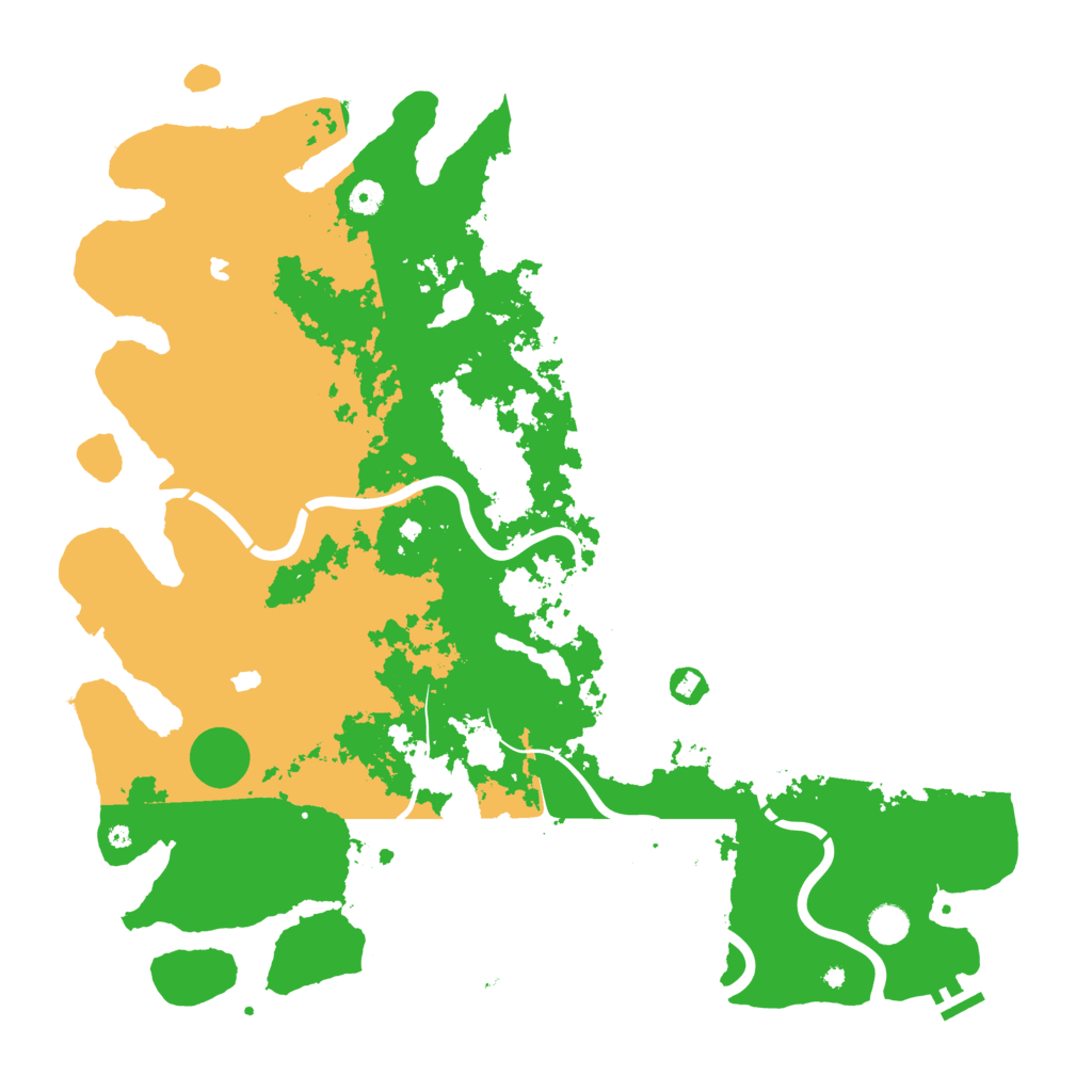 Biome Rust Map: Procedural Map, Size: 4800, Seed: 8790234