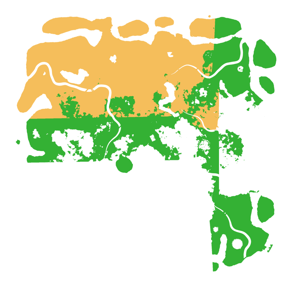 Biome Rust Map: Procedural Map, Size: 5000, Seed: 669873