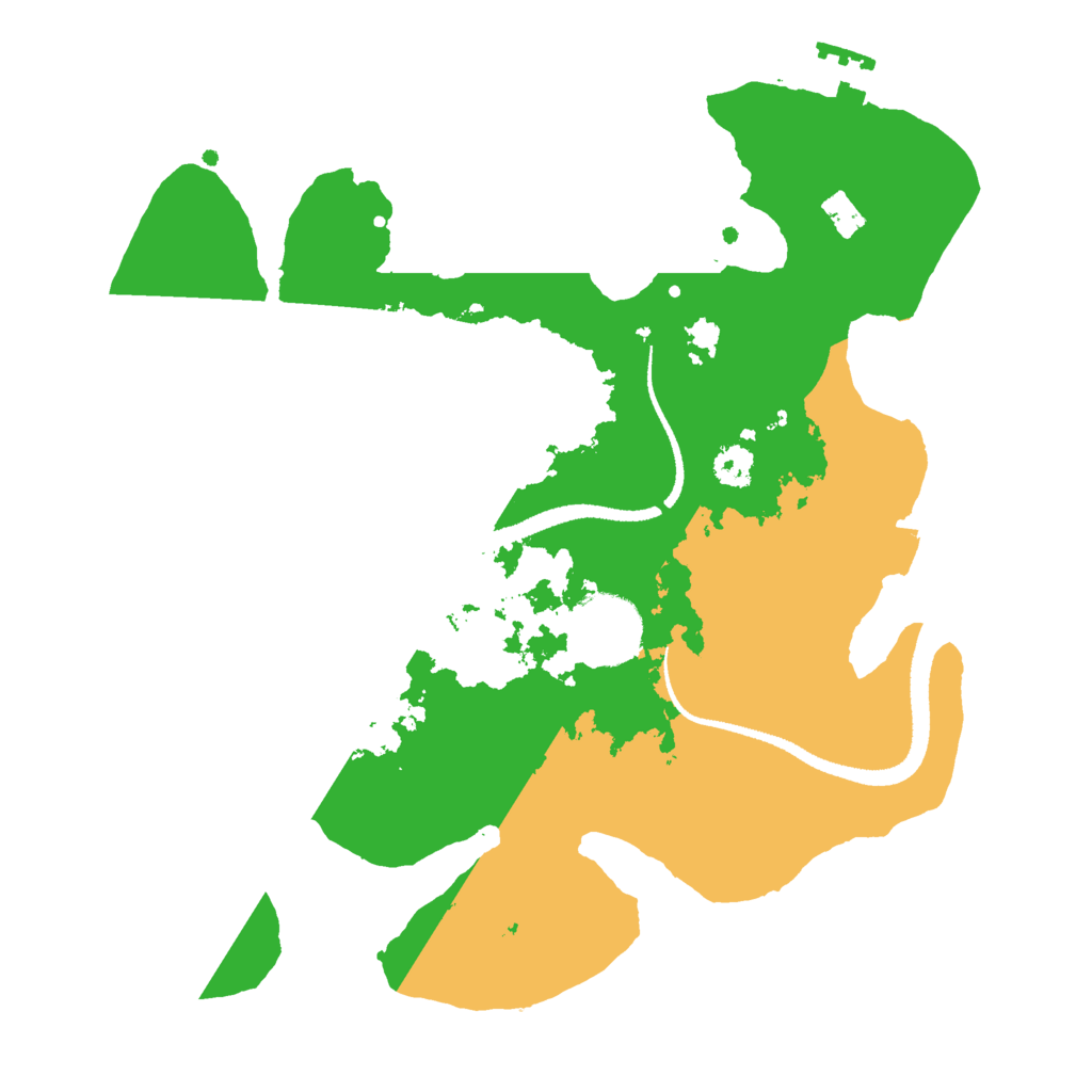 Biome Rust Map: Procedural Map, Size: 2700, Seed: 1785326496