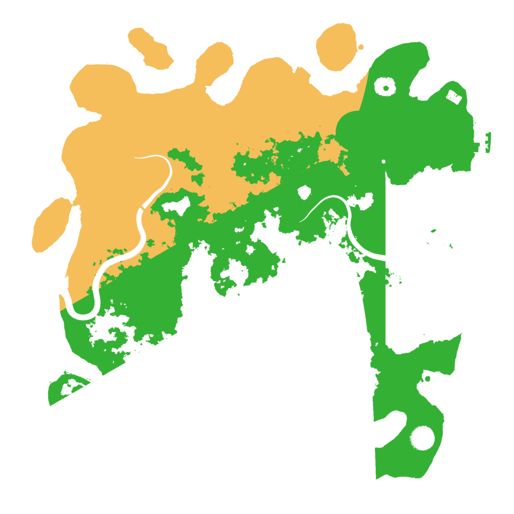 Biome Rust Map: Procedural Map, Size: 3750, Seed: 920560439