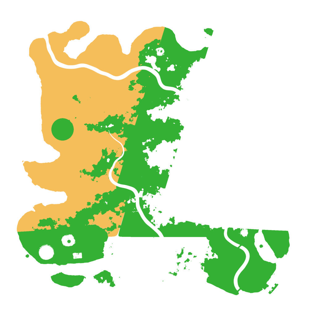 Biome Rust Map: Procedural Map, Size: 3750, Seed: 409181238
