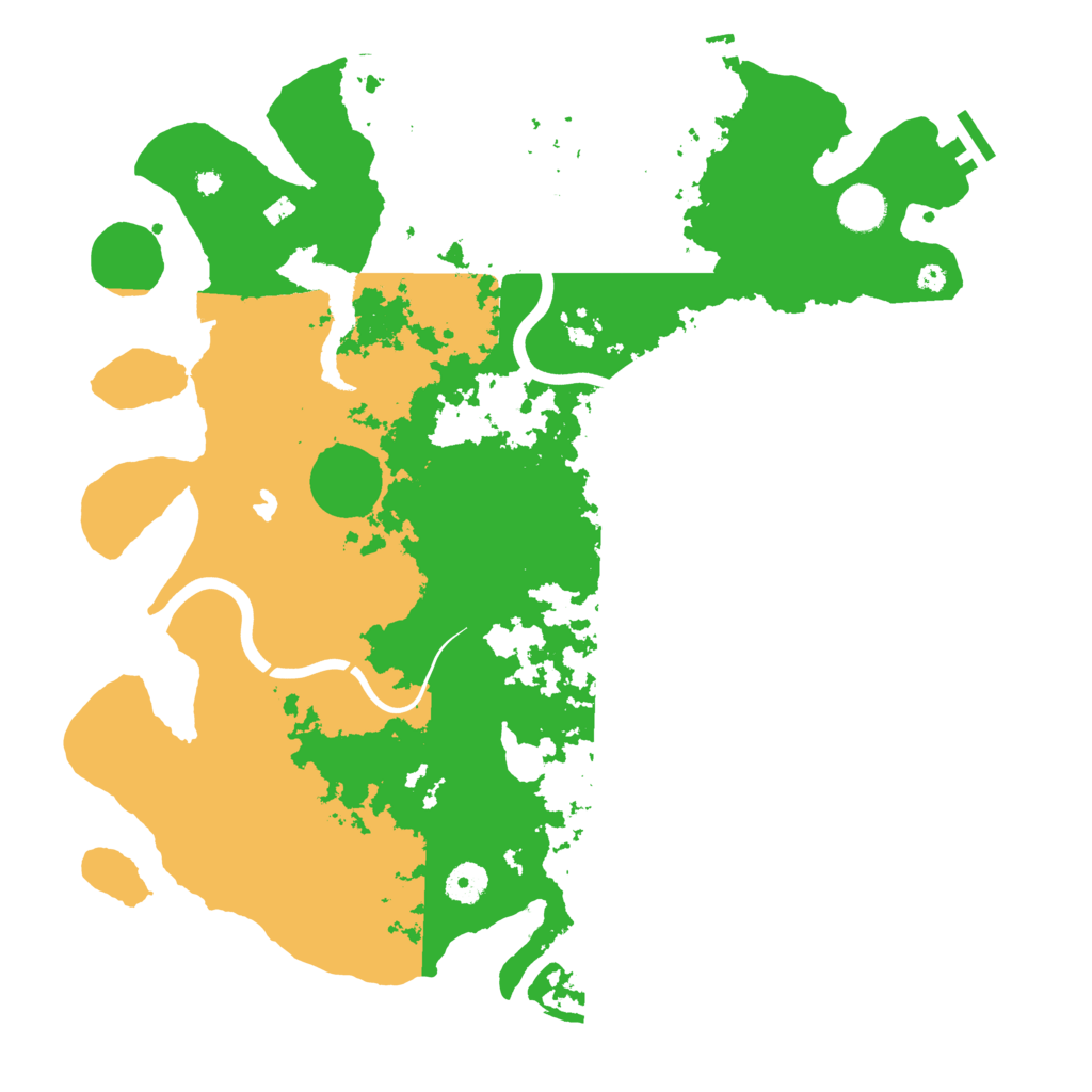 Biome Rust Map: Procedural Map, Size: 4000, Seed: 177565312