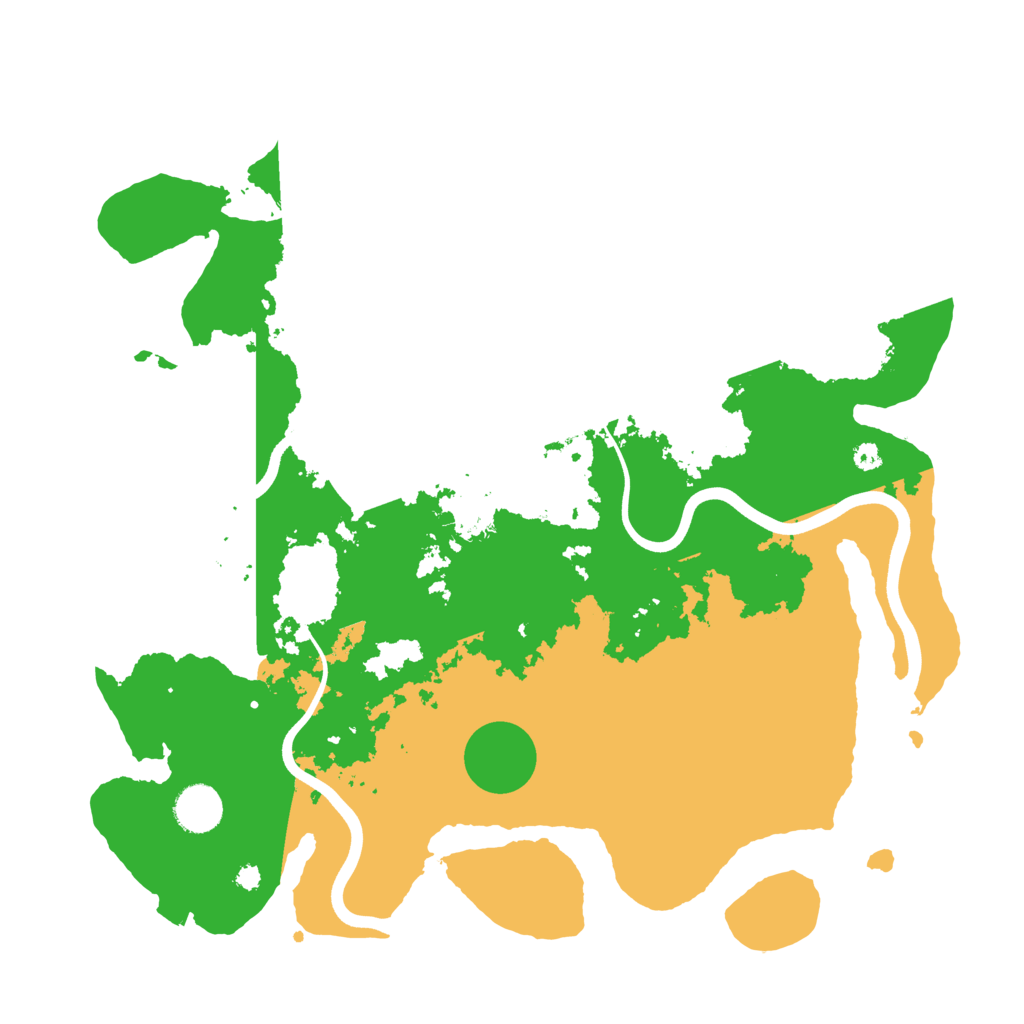 Biome Rust Map: Procedural Map, Size: 3750, Seed: 736390569