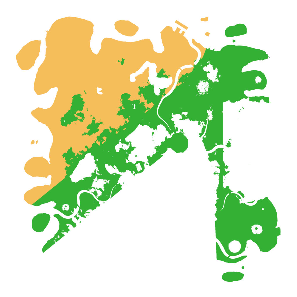 Biome Rust Map: Procedural Map, Size: 4250, Seed: 514824