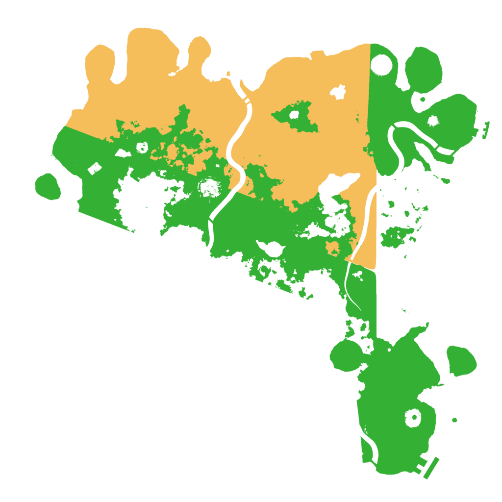 Biome Rust Map: Procedural Map, Size: 4250, Seed: 2136069214