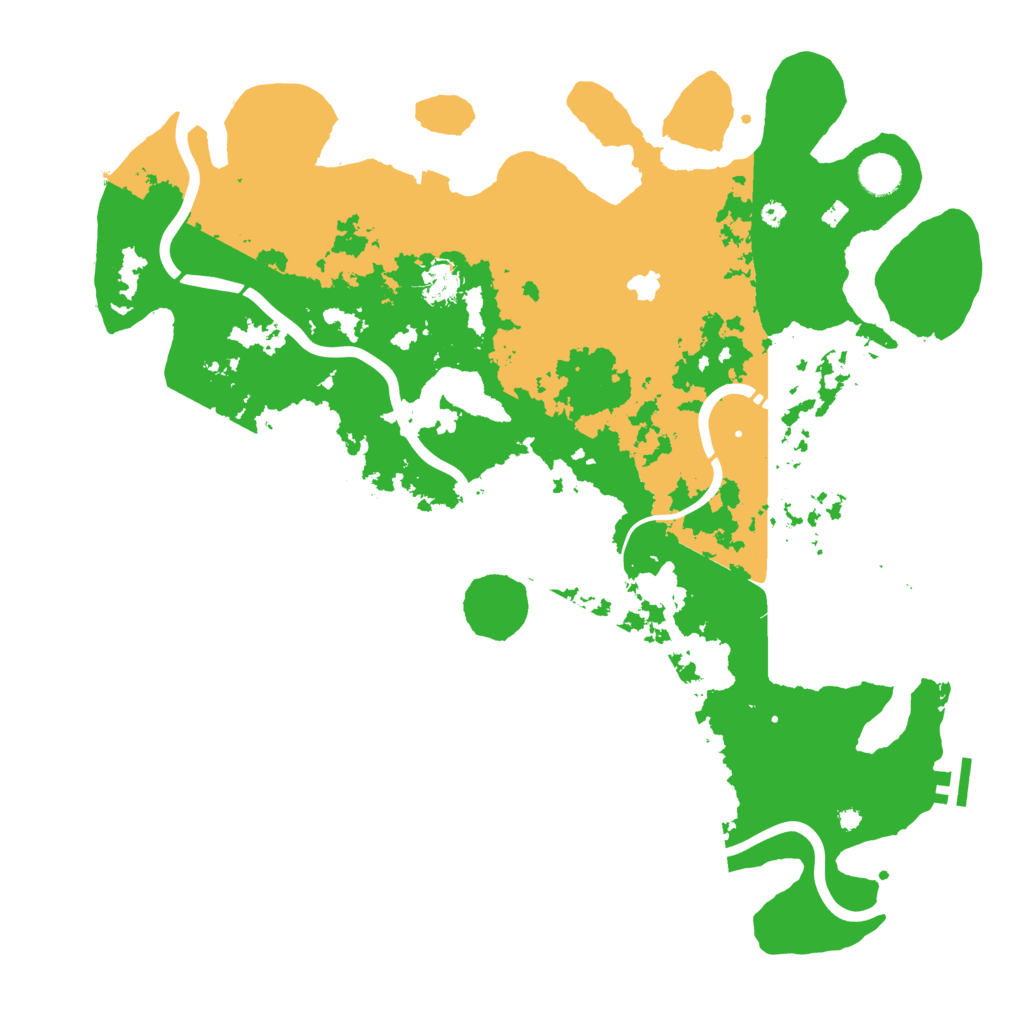 Biome Rust Map: Procedural Map, Size: 4250, Seed: 2371