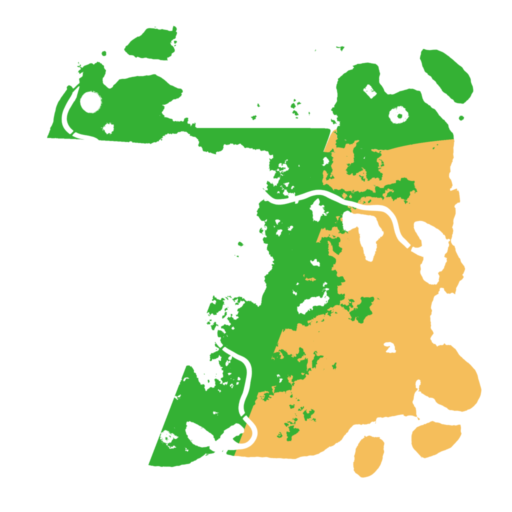 Biome Rust Map: Procedural Map, Size: 4250, Seed: 849995342