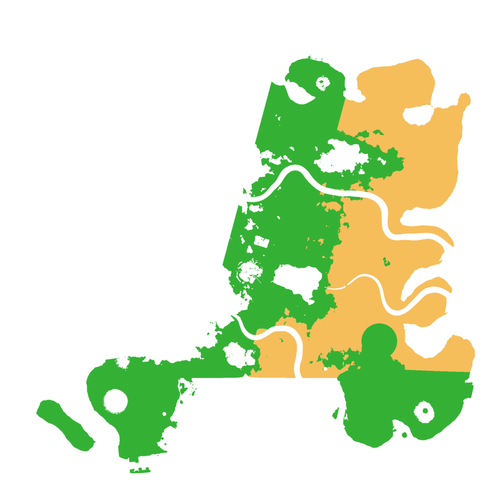 Biome Rust Map: Procedural Map, Size: 3750, Seed: 1934660932