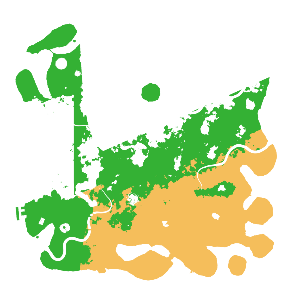 Biome Rust Map: Procedural Map, Size: 4500, Seed: 239838186