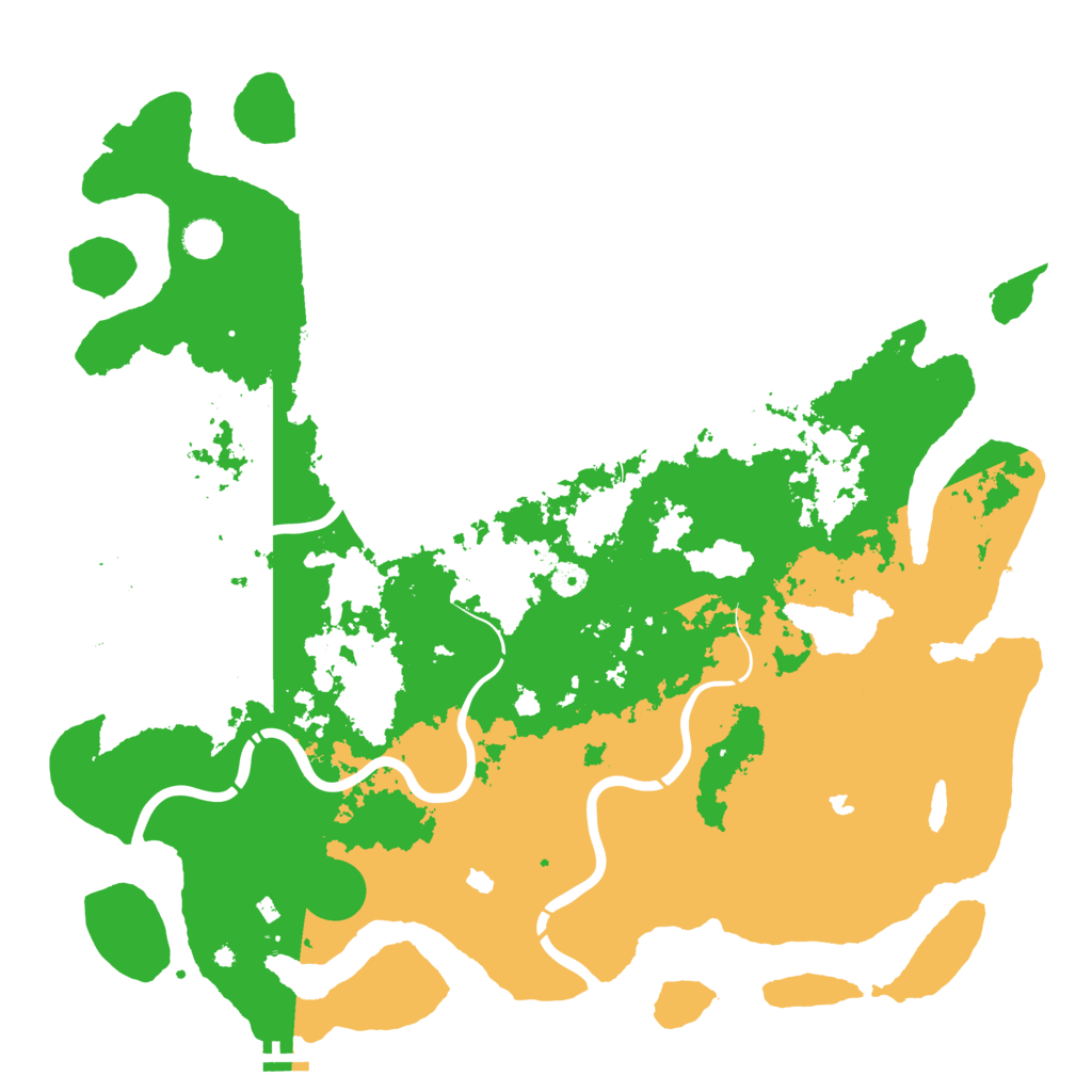 Biome Rust Map: Procedural Map, Size: 4800, Seed: 227503208
