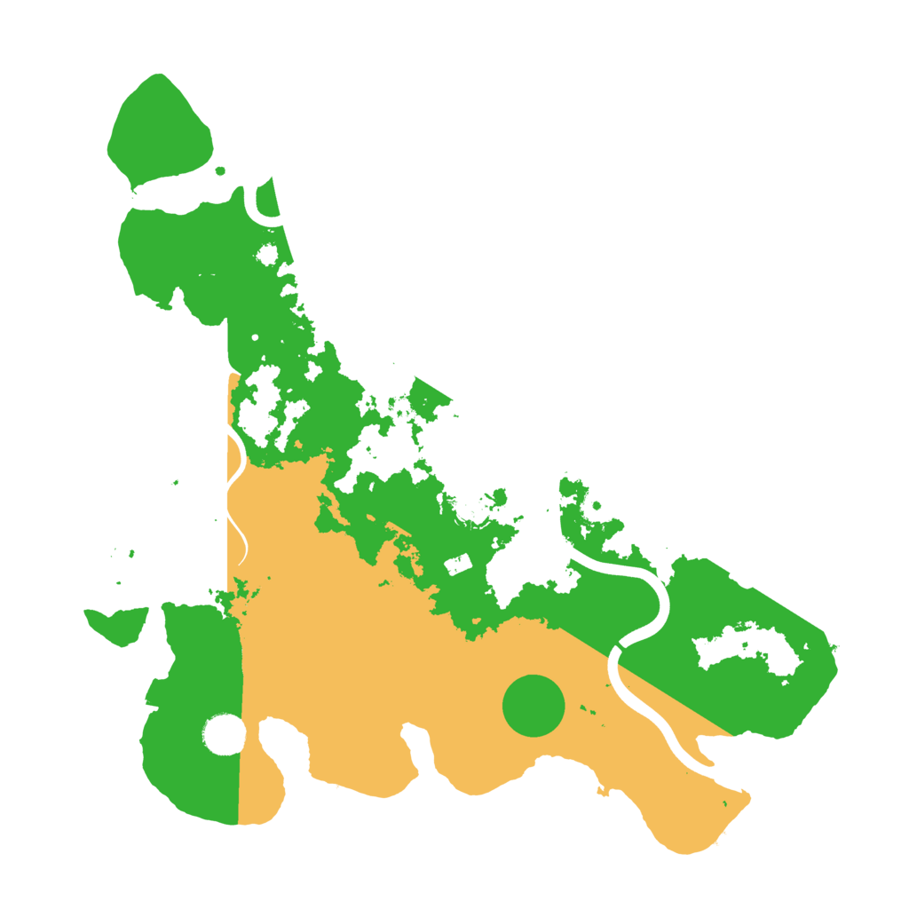 Biome Rust Map: Procedural Map, Size: 3850, Seed: 99
