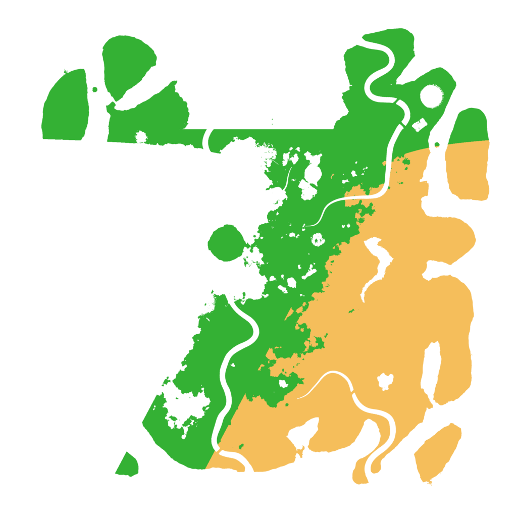 Biome Rust Map: Procedural Map, Size: 4000, Seed: 425891
