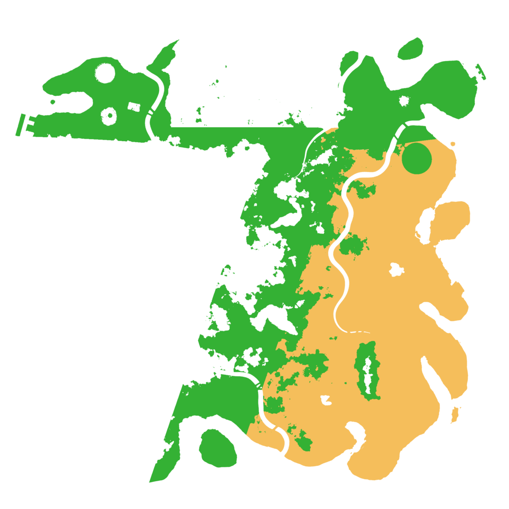 Biome Rust Map: Procedural Map, Size: 4500, Seed: 367202544