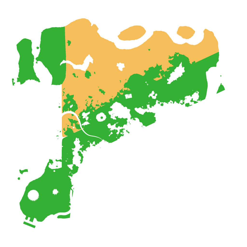 Biome Rust Map: Procedural Map, Size: 4000, Seed: 1441767208